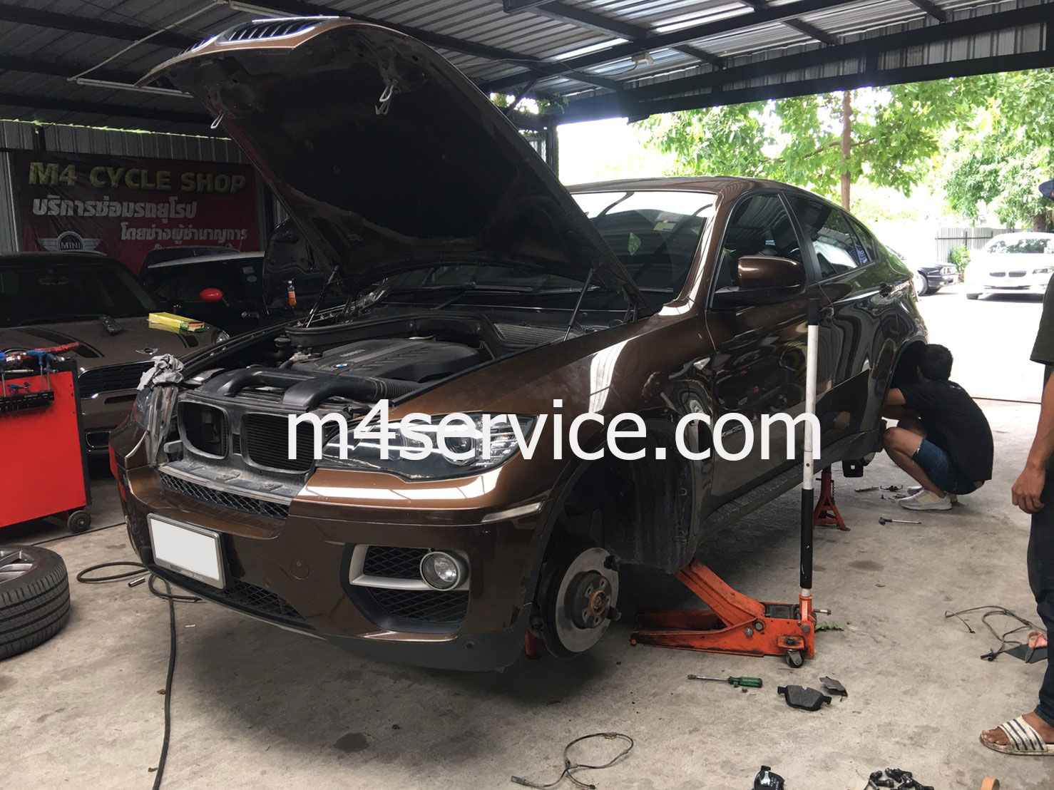 BMW X6 Diesel (งานบริการ) | M4 CYCLE SHOP อู่ซ่อมมินิ MINI ...